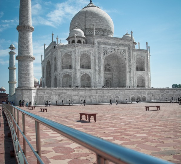 Taj Mahal at night